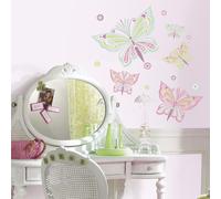 Autocollants muraux RoomMates - Papillons