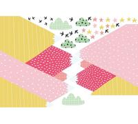 Autocollants muraux scandinaves pour enfants de Cilka, 120 x 180 cm