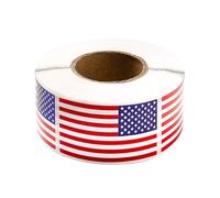 Autocollants Patriotiques Américains 250 Stickers Électrostatiques | Autocollants Voiture Patriotiques Pour Verre, Moto, Bibliothèques, Portes, , Véhicules,