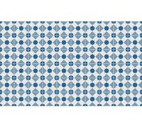 Autocollants pour carrelage pour la cuisine et la salle de bains – 60 autocollants imitation carrelage ciment, style azulejos, motif Lisela – 60 autocollants, 20 x 20 cm