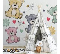 Autocollants pour enfants Oursons 100 x 200 cm