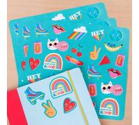 Autocollants Rex London Top Banana (x3) Bleu 22x23x0,1 cm