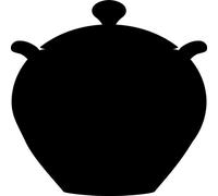 Autocollants tableau noir – autocollants muraux effaçables – MARMITE – 85 x 85 cm