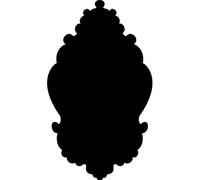 Autocollants tableau noir – autocollants muraux effaçables – motif vase – 150 x 90 cm