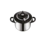 SEB - Cocotte-minute Clipso Chef en Acier Inoxydable - 4 programmes - 10 L | Cuiseur vapeur inox pour 7 à 10 personnes - 4 programmes de cuisson - Ouverture facile une main - 6 points de sécurité