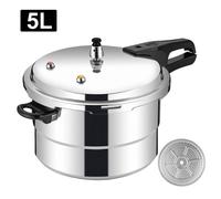 Autocuiseur 5 L en alliage d'aluminium - 22 cm de diamètre - Couvercle épais anti-explosion - Compatible gaz/induction