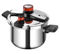 Autocuiseur, acier inoxydable 304, triple système de sécurité, 6 L
