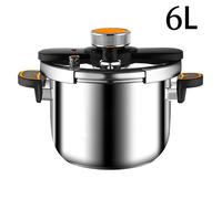 Autocuiseur - Autocuiseur professionnel - Acier inoxydable - 6L - Antidéflagrant - Compatible les plaques à induction et à gaz