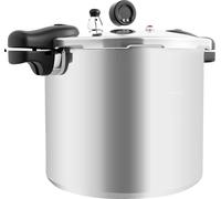 Autocuiseur, capacité 22L, matériau en alliage d'aluminium, pression maximale 90Kpa, argent