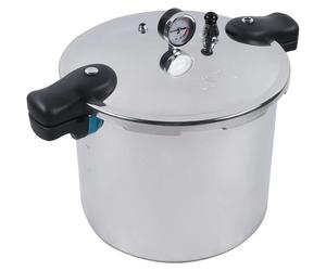 Autocuiseur, chauffage rapide et homogène, grande capacité 23 l, gris clair