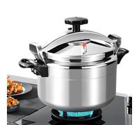 Autocuiseur de 3 litres pour cuisine et restauration, autocuiseurs en alliage d'aluminium avec valve de sécurité, couvercle de verrouillage à étrier double face, pot de conserve pour la plupart des