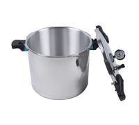 Autocuiseur de 32 cm pour cuisine familiale, en aluminium, batterie de cuisine professionnelle pour cuisinières à gaz, autocuiseur haute pression de 22 L pour cuisinières à gaz, 90 kPa