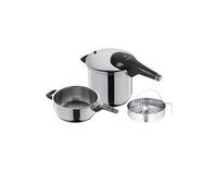 autocuiseur de 6,5L et 3L Perfect Premium pour tous feux dont induction inox argent