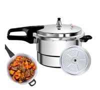 Autocuiseur en Acier Inoxydable 7 Litres avec Panier Vapeur et Chauffage