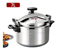 Autocuiseur En Aluminium 7L - Cocotte Minute - Résistant À La Pression Haute Température - Double Fond 24cm - ouverture facile