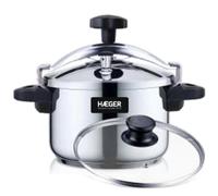 Autocuiseur Haeger PC-8SS.020A 8L acier inoxydable induction gaz électrique