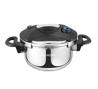 Autocuiseur Inox 5L Antiadhésif Tous Feux Induction Fermeture Sécurisé Signature Noir / Argent