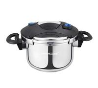 Autocuiseur Inox 7L Antiadhésif Tous Feux Induction Fermeture Sécurisé Signature Noir / Argent