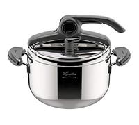 Lagostina Autocuiseur Mia Lagoeasy'UP 5 L (22 cm) Acier inoxydable 18/10 Induction et gaz