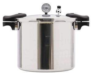 Autocuiseur - Modèle mécanique - Ø32 cm - 90 kPa - Alliage d'aluminium - Pour riz/céréales - 4 kg - Gris clair