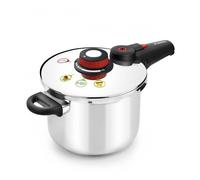 Autocuiseur Monix Selecta 6L acier inoxydable fond triple induction