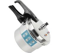 Autocuiseur polyvalent -aluminium-soupapes de sécurité avec plaque vapeur Cuisinière domestique pour cuisinière à gaz à induction 18 cm / 7,1 pouces
