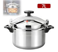 Autocuiseur Professionnel 7L - Antidéflagrant - Compatible avec Les Cuisinières à Gaz - Cocotte Minute avec Poignées Anti-brûlures