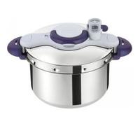 Seb Clipsominut’ Perfect Cocotte-minute 9 L, Autocuiseur induction, Facile à utiliser, Minuteur, Livre 100 recettes inclus, Fabriqué en France, Violet P4624900