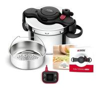 Autocuiseur Seb CLIPSO NOW+ 6L + MINUTEUR INTELLIGENT INDUCTION P4900750