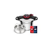 Autocuiseur Seb P4624926 Cocotte-minute® ClipsoMinut'® Cocotte à la Française 9 L Inox et Noir