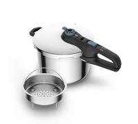 Autocuiseur SECURE TRENDY P2584401 8 l, acier inoxydable, Tefal
