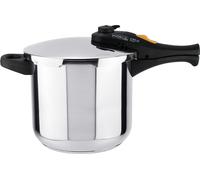 Autocuiseur style Magefesa, acier inoxydable, 22 x 20 cm, 7,5 litres, argent/noir