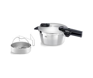 Autocuiseur VITAQUICK PREMIUM 3,5 l, avec panier vapeur, acier inoxidable, Fissler