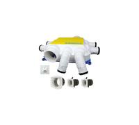 AUTOGYRE 913417 - Kit VMC simple flux autoréglable - 4 grilles rondes