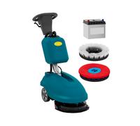 ulsonix Autolaveuse sans fil 35 cm 1 500 m²/h 160 tr/min - Monobrosse Laveuse sol Machine de nettoyage Lessiveuse sol