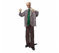 Automate Zombie Autoportant | Costume Déchiré Réaliste, Intérieur, Décoration D'Halloween, pour Maison Hantée, Entrée, jeu d'évasion