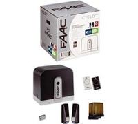Automatisme pour portail coulissant Cyclo C720 kit integral 24V - FAAC - 105999144 Noir G