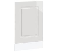""Automne/hiver""Armoire bas de cuisine Colonne cuisine - Panneau de lave-vaisselle Kalmar blanc brillant 45x1,5x67 cm7814746