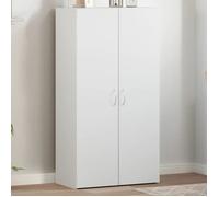 ""Automne/hiver"" Blanc Armoire de classement Armoire de bureau - Armoire de Garage Classeur blanc 60x32x115cm - bois d'ingénierie - H