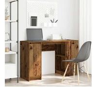 ""Automne/hiver"" Brun Bureau vieux bois 120x42x76cm - bois d'ingénierie - Hauteur:76cm DEC3965407