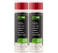 Autotek Peinture pour voiture en aérosol Professional Exact Match, Volkswagen Tornado Red/Rouge Tornade, 300ml (Lot de 2)