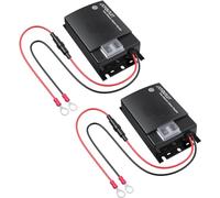 AUTOUTLET 2PCS Répulsif Ultrason Souris pour Voiture DC 12V Répulsif Ultrason Rongeur Connexion à la Batterie de Voiture avec Voyants de Travail Nouvelle Version Ligne d'Extension 50cm Nouveau