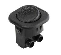 AUTOZOCO Interrupteur à levier unipolaire à encastrer, interrupteur à bascule 1 pôle encastré, interrupteur unipolaire, ON-OFF, 2T, 6 A/250 V, connexion à vis M3, perceuse de montage : Ø20,5 mm, noir