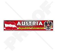 AUTRICHE Autrichien Drapeau-Blason République d'Autriche Emblème, 180mm Vinyl Sticker, Autocollant