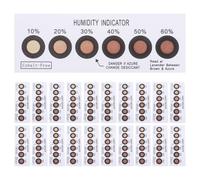 AUTSUPPL 40pièces Carte Indicatrice Humidité Points Réutilisable Contrôle Précis de Humidité Pcb Compact pour Électronique et Stockage