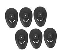 AUTSUPPL Cache-oreilles en Silicone Imperméable pour Teinture Capillaire, 3 Paires Unisexe, Protection Auditive pour Salon de Coiffure, Accessoires Légers Anti-fuite et Confortables