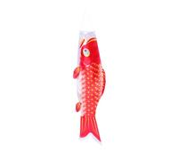 AUTSUPPL Drapeau Koinobori de Jardin Rouge en Tissu Forme Carpe Japonaise Décoration Extérieure Solide pour Fond Photo et Présent Original Plusieurs styles