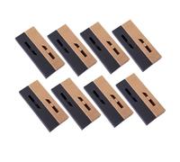 AUTSUPPL Lot de 20 Boîtes à Stylos Papier Kraft Rectangulaires, Porte-Stylo Portable Noir, Étui Individuel Léger, Trousse D’écolier Pratique pour Rangement Bureau et École, Usage Quotidien