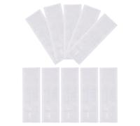 AUTSUPPL Lot de 80 Pochettes Porte-étiquettes Transparentes Auto-adhésives en Pvc, Protection Étanche et Portable, pour t Bibliothèque