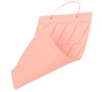 AUTSUPPL Organisateur Mural en Feutre Rose pour Bijoux et Pinces à Cheveux Solide, Paquet de Présentation Suspendu pour Ranger Accessoires et Colliers